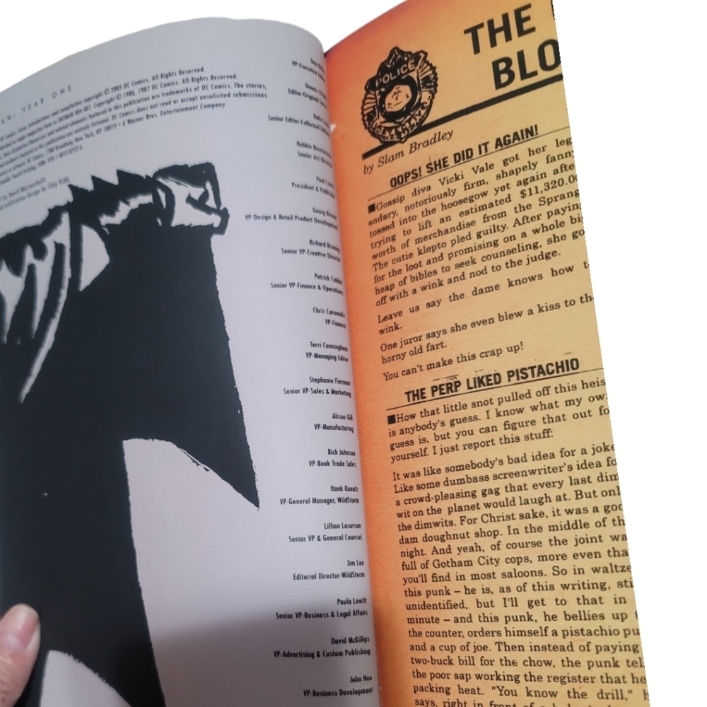 DC BATMAN " Year One " By Frank Miller & David Mazzucchelli - Picture 4 of 7